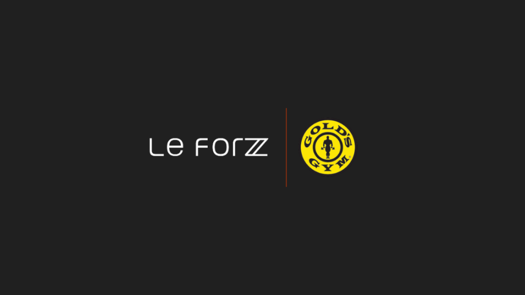 Le Forzz a nova parceria da Gold's Gym